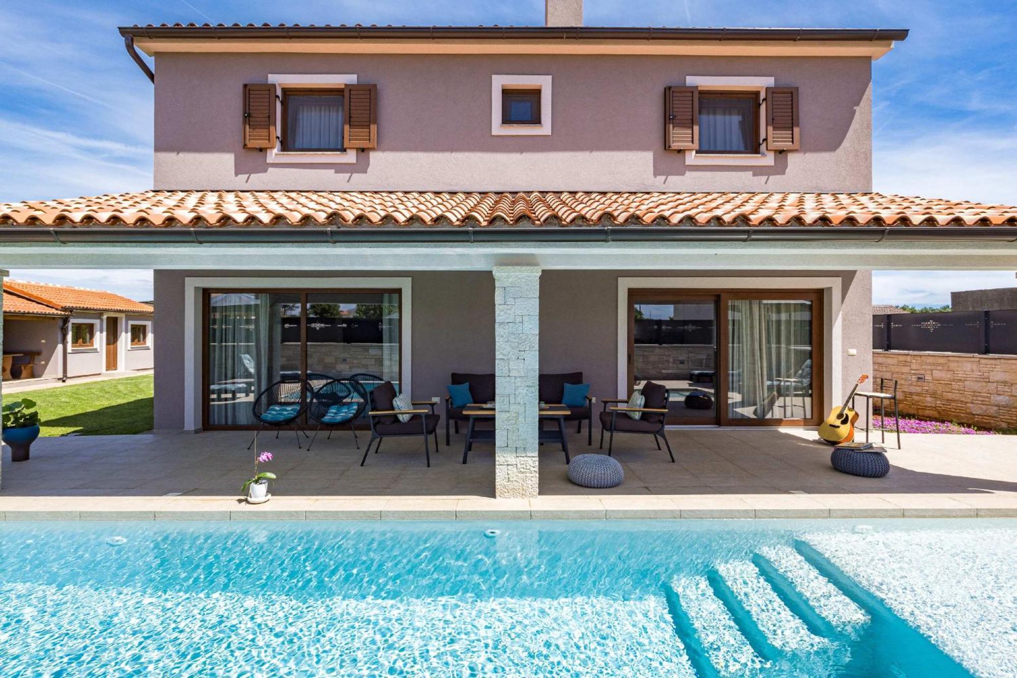 Villa Roma Near Pula For 6 People With Private Pool Jadreški المظهر الخارجي الصورة